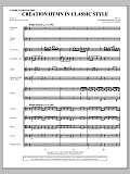 Creation Hymn In Classic Style - Score