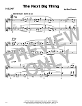 The Next Big Thing - Eb Solo Sheet