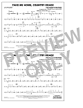 Take Me Home, Country Roads (arr. Matt Conaway) - Aux Percussion