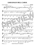 Ukrainian Bell Carol (arr. Richard L. Saucedo) - Bb Bass Clarinet