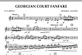 Georgian Court Fanfare - Bb Clarinet 3
