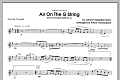 Air On The G String (from Orchestral Suite No. 3) - Trumpet