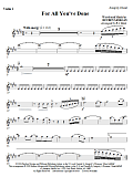 For All You've Done - Violin 2