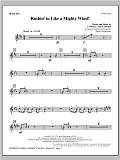 Rushin' In Like A Mighty Wind! - F Horn