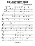 The Unbirthday Song (from Disney's Alice In Wonderland)