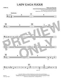 Lady Gaga Fugue - Timpani 