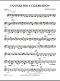 Fanfare For A Celebration - Violin 3 (Viola Treble Clef)