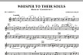 Whisper to Their Souls (based on "Greensleeves") - Bb Clarinet 1
