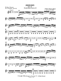 Allegro from Brandenburg Concerto No. 3 - Bb Bass Clarinet