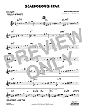 Scarborough Fair - C Solo Sheet
