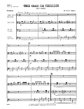 Knick Knack For Percussion - Full Score