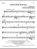 Until The Whole World Hears - F Horn