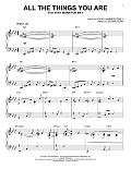 All The Things You Are [Jazz version] (arr. Brent Edstrom)