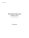 The World Beloved: A Bluegrass Mass - Guitar