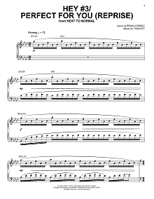 Hey #3/Perfect For You (Reprise) (from Next to Normal) 