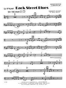 Back Street Blues - 2nd Bb Trumpet 