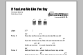 If You Love Me Like You Say