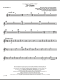 21 Guns (from Green Day's American Idiot) - Trumpet 1