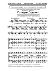 Cantate Domino 