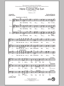 Here Comes The Sun (arr. Kirby Shaw) 