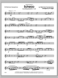 Scherzo (from String QuartetNo. 1 In D) - Baritone Sax