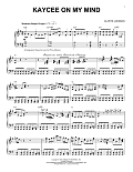 Kaycee On My Mind (arr. Brent Edstrom)