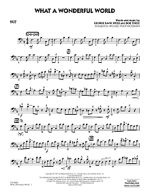 What A Wonderful World Dl - Bass 