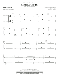 Simple Gifts - Percussion