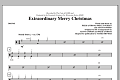 Extraordinary Merry Christmas - Drums