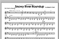Snowy River Roundup - Violin 3