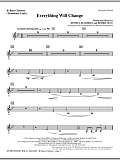 Everything Will Change - Bass Clarinet (sub. tbn. 3)