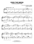 Feed The Birds [Classical version] (from Mary Poppins) (arr. Phillip Keveren)