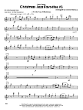 Christmas Jazz Favorites #3 - 1st Eb Alto Saxophone