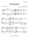 Ride The Chariot (arr. Barbershop Harmony Society)