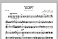 Happy (from Despicable Me 2) - Violin 1
