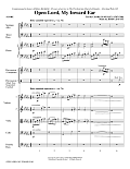 Open Lord, My Inward Ear - Full Score
