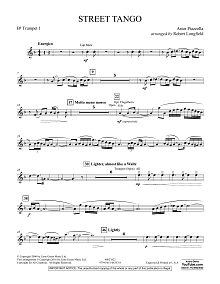 Street Tango - Bb Trumpet 1 