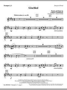 Glorified - Trumpet 2 & 3 