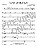 Carol of the Drum - Baritone B.C.