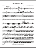 Sinfonia In F - Violin 1