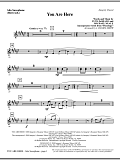 You Are Here (incorporating Doxology) - Alto Sax (sub. Horn)