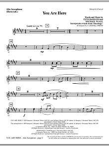 You Are Here (incorporating Doxology) - Alto Sax (sub. Horn) 