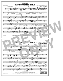 Fat Bottomed Girls - Baritone T.C. 