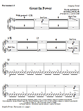 Great In Power - Percussion 1 & 2