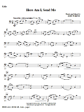 Here Am I, Send Me - Cello