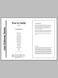 Time To Testify - Full Score