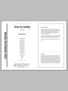 Time To Testify - Full Score 