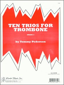 Ten Trios For Trombone - Full Score 
