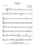 March, Op. 99 - Bb Cornet 3