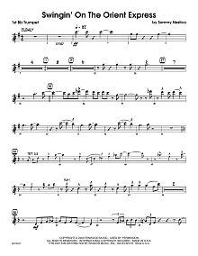 Swingin' On The Orient Express - 1st Bb Trumpet 